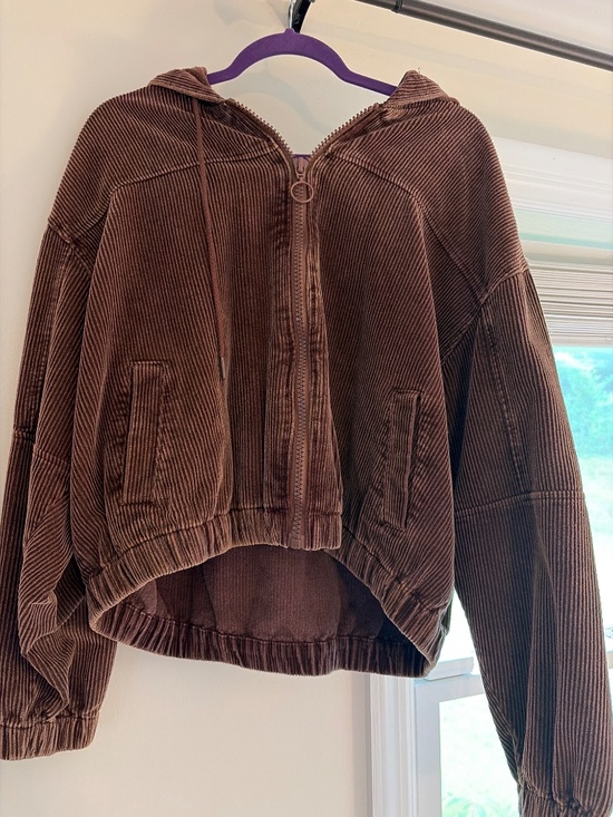 Stoosh Jackets & Blazers - Stoosh Brown Suede Jacket
